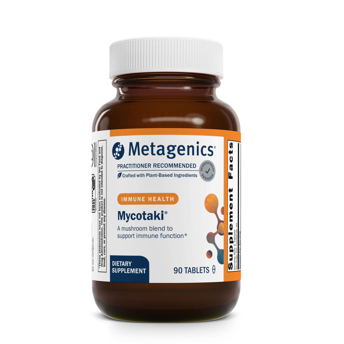 Metagenics Mycotaki Mélange de Champignons Adaptogènes 90 Comprimés - vue de face