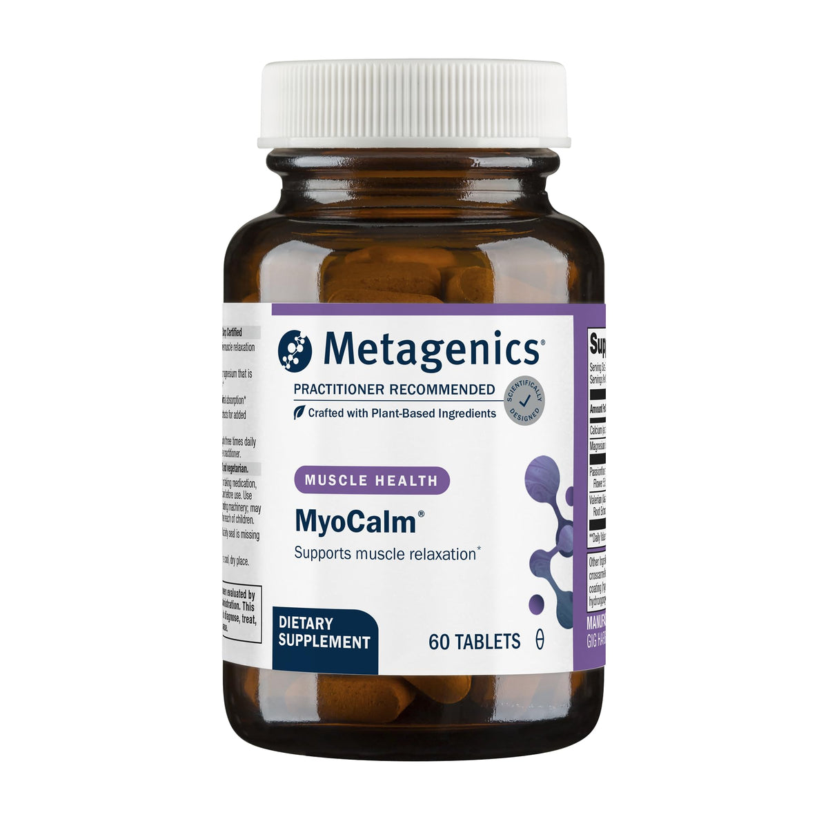 Metagenics MyoCalm 60 comprimés vue de face