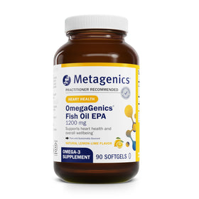 Metagenics OmegaGenics Huile de Poisson EPA 1200 - paquet avant