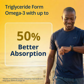 Metagenics OmegaGenics Omega-3 1000mg EPA DHA 60 gélules vue de côté