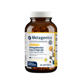 Metagenics OmegaGenics Omega-3 1000mg EPA DHA 60 gélules vue de face