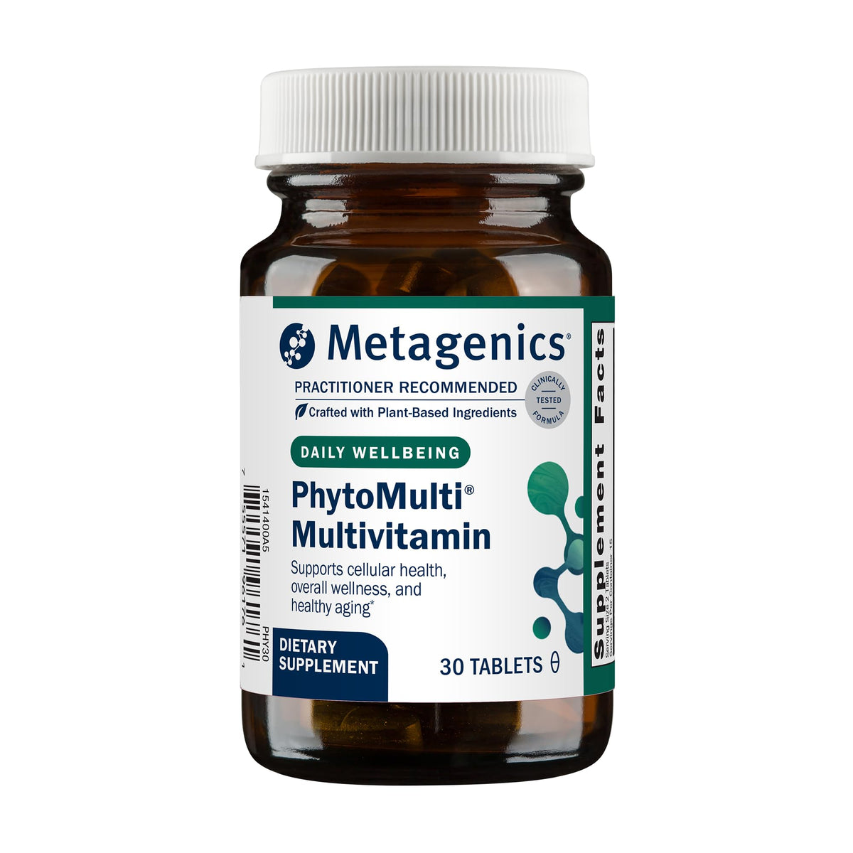 Metagenics PhytoMulti Multivitamine Sans Fer 30 Comprimés vue de face