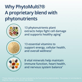 Metagenics PhytoMulti Multivitamine Sans Fer comprimés dans une main