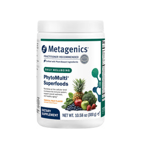 Metagenics PhytoMulti Superfoods poudre de fruits tropicaux vue avant