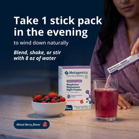 Metagenics Poudre de Magnésium Nuit sachets avec mesure