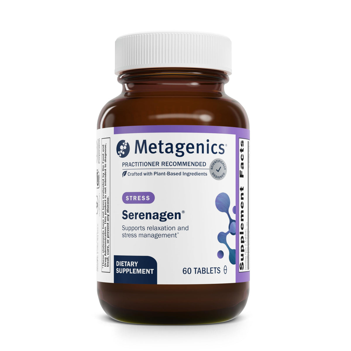 Metagenics Serenagen 60 comprimés vue de face
