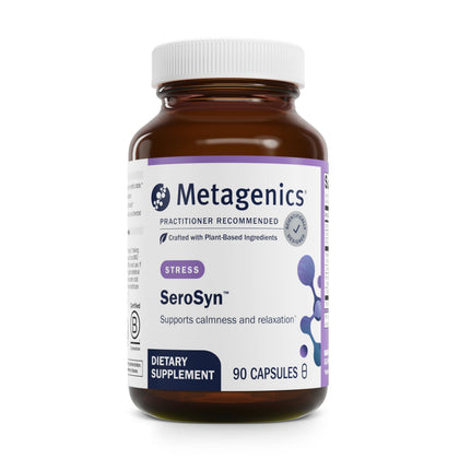 Metagenics SeroSyn 90 comprimés vue de face avec étiquette détaillée