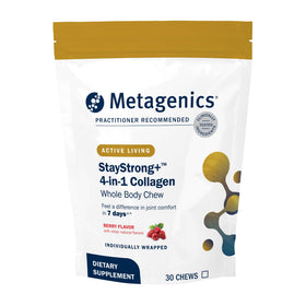 Metagenics StayStrong+ Collagène 4-en-1 Berry, présentation de face