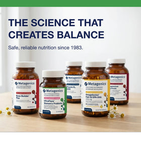 Metagenics UltraFlora Balance sur une table