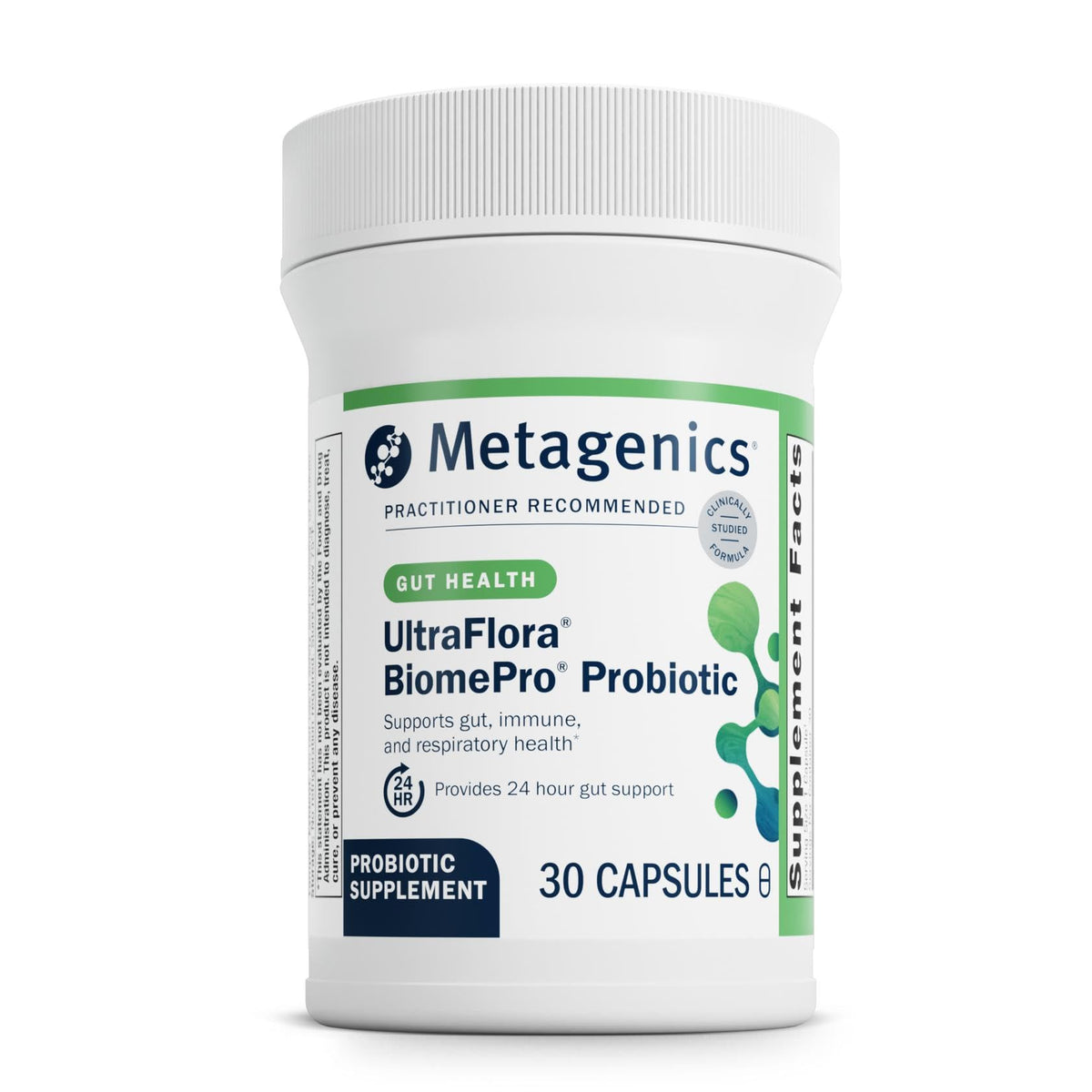 Metagenics UltraFlora BiomePro 30 Capsules vue avant