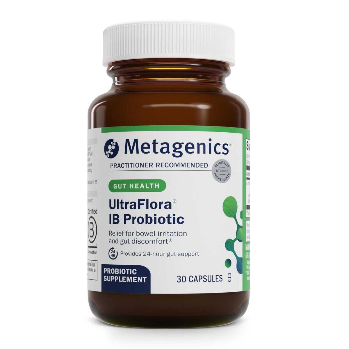 Metagenics UltraFlora IB 30 Capsules avant vue