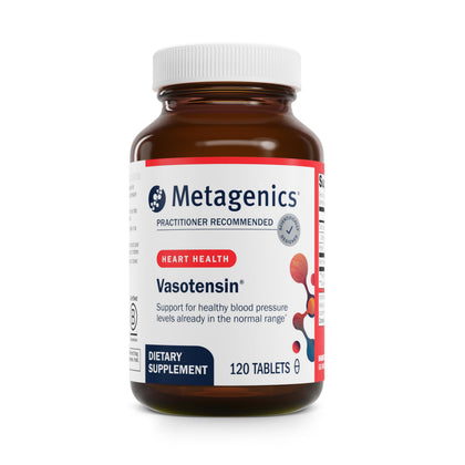 Metagenics Vasotensin 120 comprimés vue avant du produit