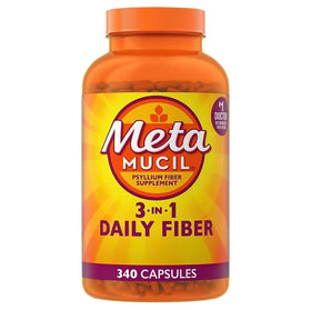 Metamucil Capsules 3-en-1, 340 capsules, vue de face