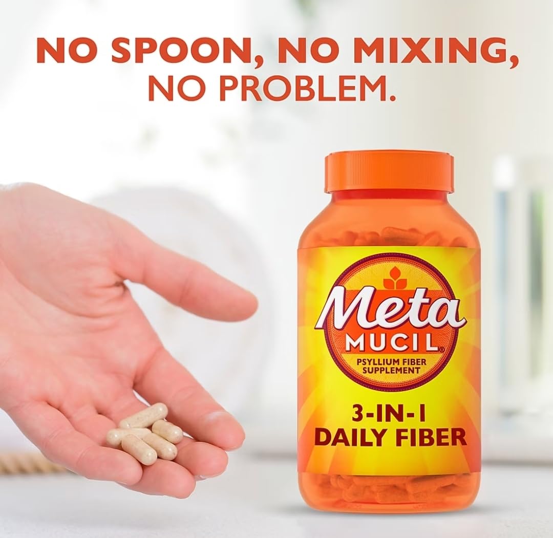 Metamucil Capsules 3-en-1, capsules individuelles