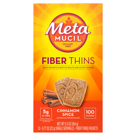 Metamucil Fiber Thins avec des ingrédients naturels