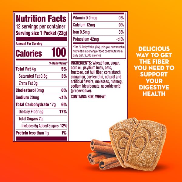 Metamucil Fiber Thins en emballage individuel
