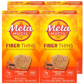 Metamucil Fiber Thins paquet de 4 avec saveur cannelle