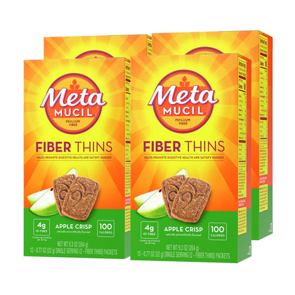 Metamucil Fiber Thins Pomme Croquante paquet de 48 portions