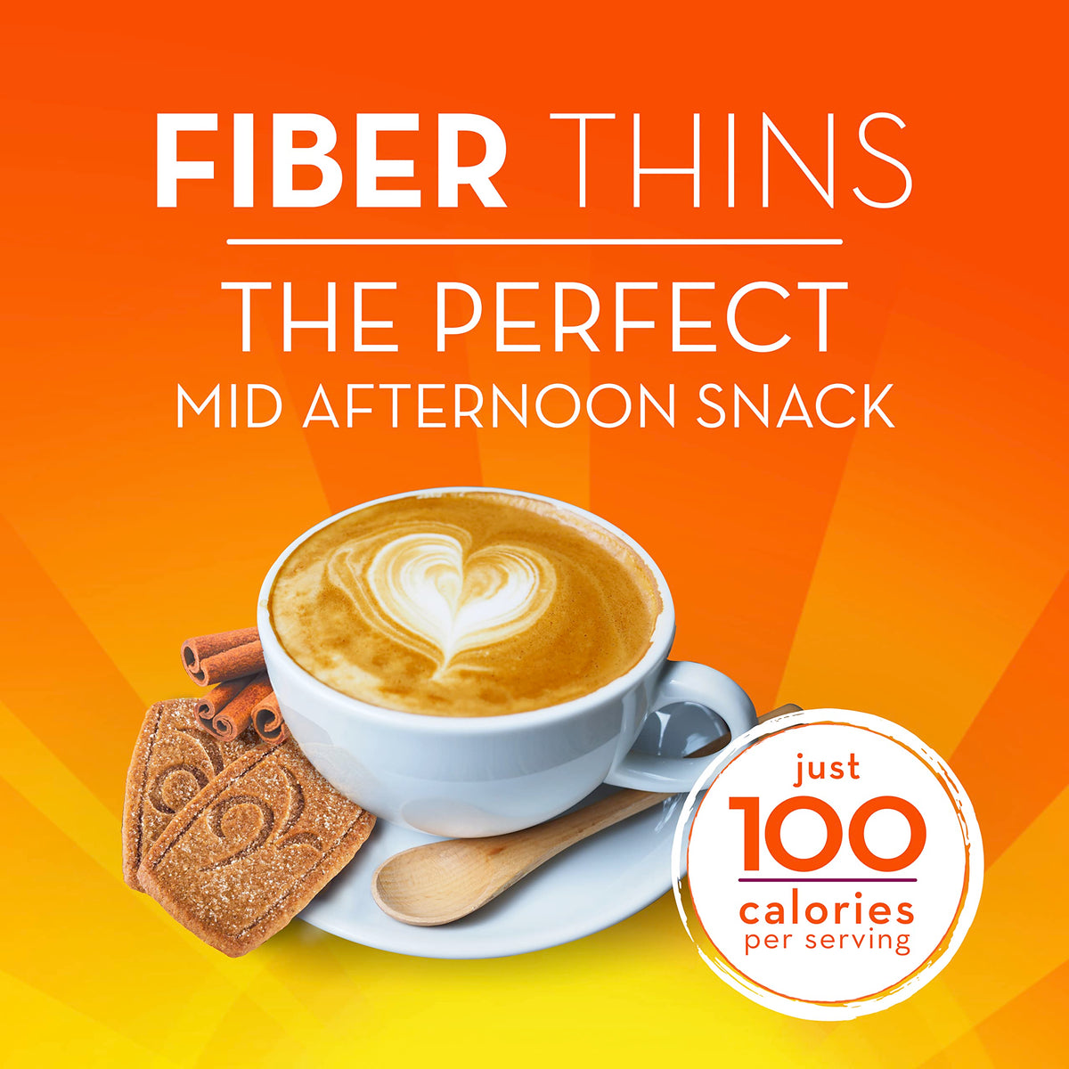 Metamucil Fiber Thins saveur chocolat dans un bol