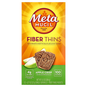 Metamucil Gaufrettes de Fibre Pomme Croustillante 630g vue avant
