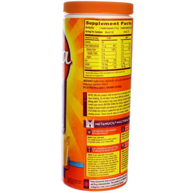 Metamucil MultiHealth Fiber, poudre dans un verre d'eau