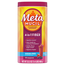 Metamucil Poudre de Psyllium 4-en-1 780g vue de face