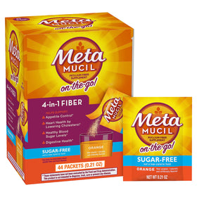 Metamucil Poudre de Psyllium 4-en-1 sachets orange