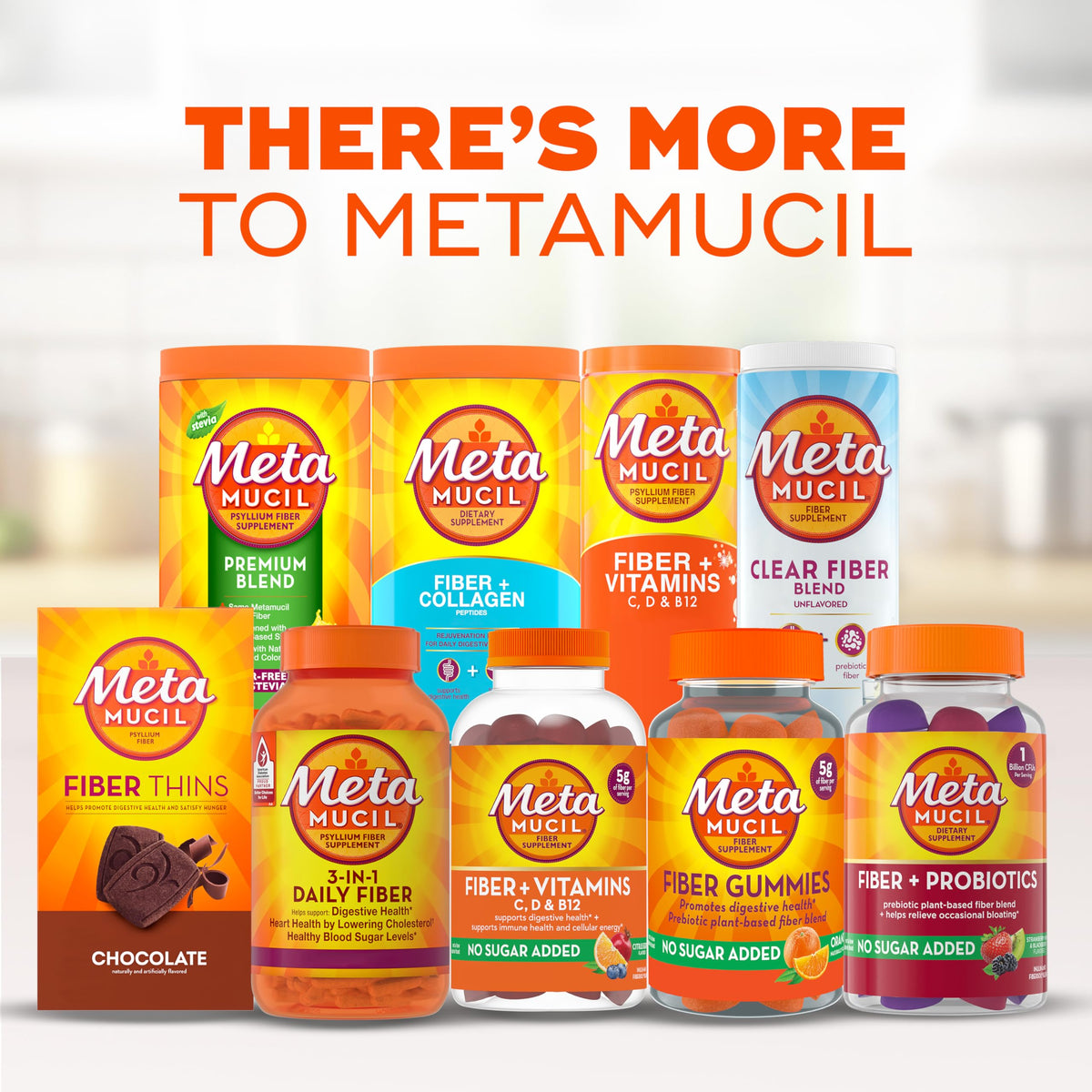 Metamucil Poudre Non Aromatisée 422g avec un livre de recettes