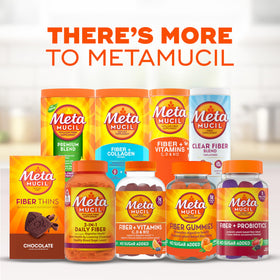 Metamucil Poudre Non Aromatisée 422g avec un livre de recettes