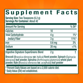 Metamucil Poudre SuperFood Greens 290g à côté d'autres compléments alimentaires