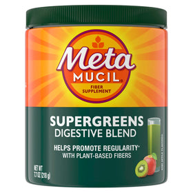 Metamucil Poudre SuperFood Greens 290g avec des légumes frais
