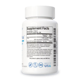 Methylfolate Plus™ Complément Alimentaire B9 120T de BIOTICS RESEARCH arrière