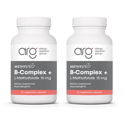 MethylPro B-Complex 15 mg capsules vue de face