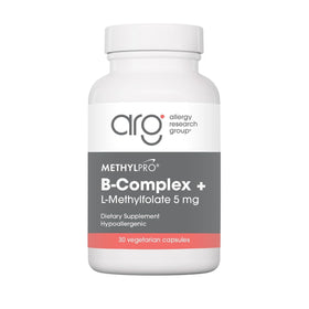 MethylPro B Complex 30 capsules vue avant avec étiquette