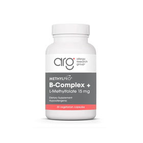 MethylPro B Complex 30 gélules vue avant avec emballage