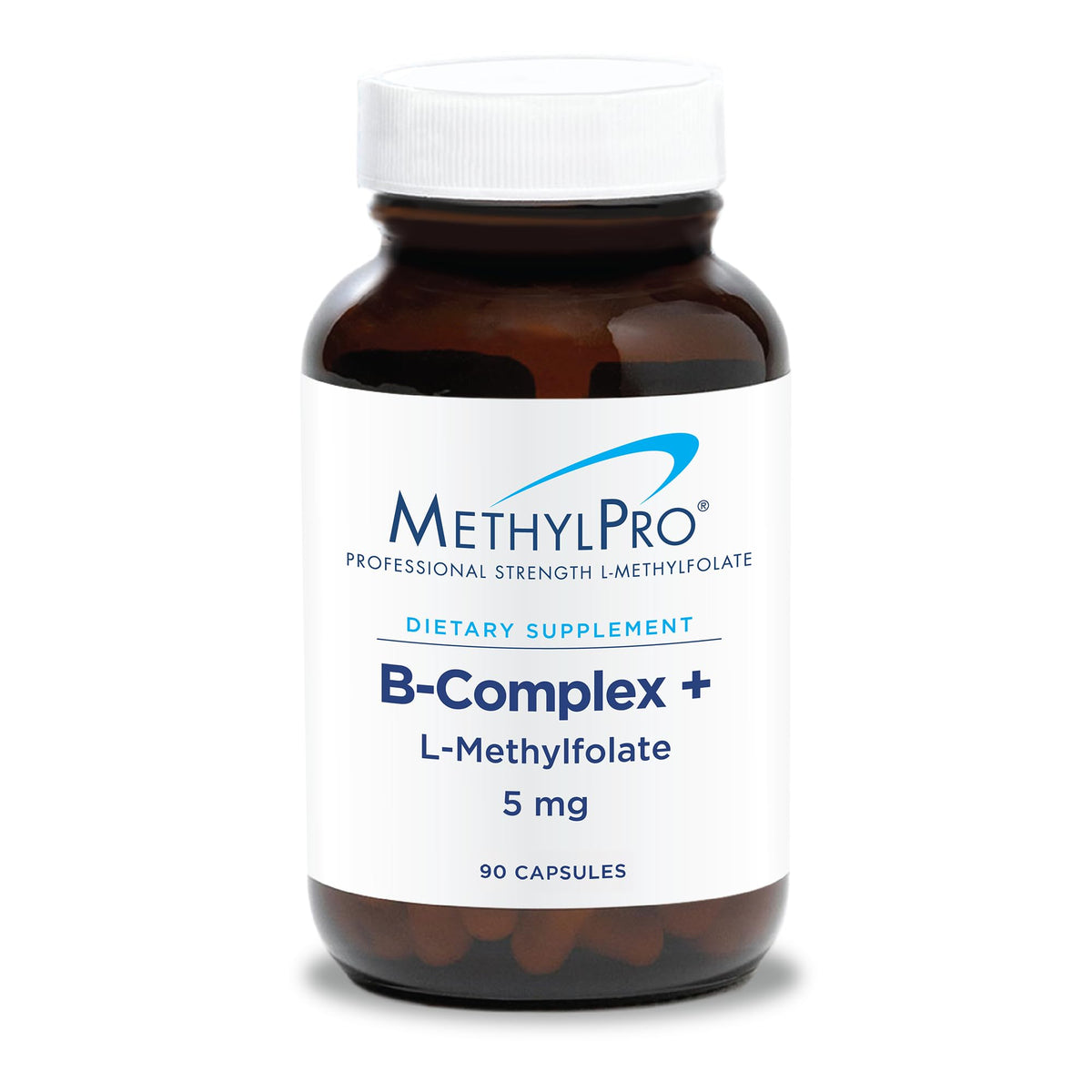 MethylPro B Complex 90 capsules vue de face