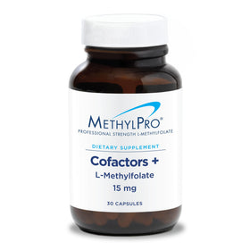MethylPro Cofactors 15 mg L-Methylfolate 30 capsules front view
