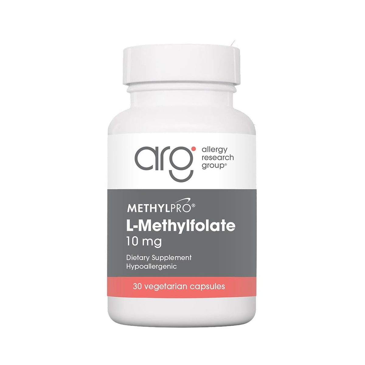 MethylPro L-Méthylfolate 10 mg 30 capsules avec étiquette