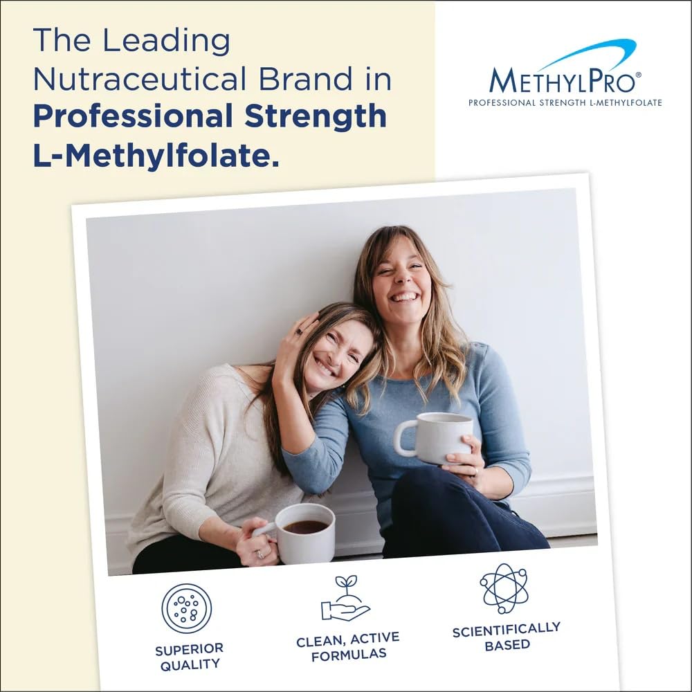 MethylPro L-Méthylfolate 2,5 mg dans une main