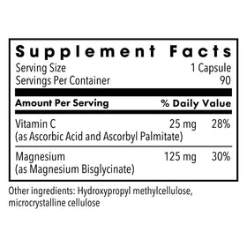 MethylPro Magnésium Glycinate 125mg 90 capsules emballage