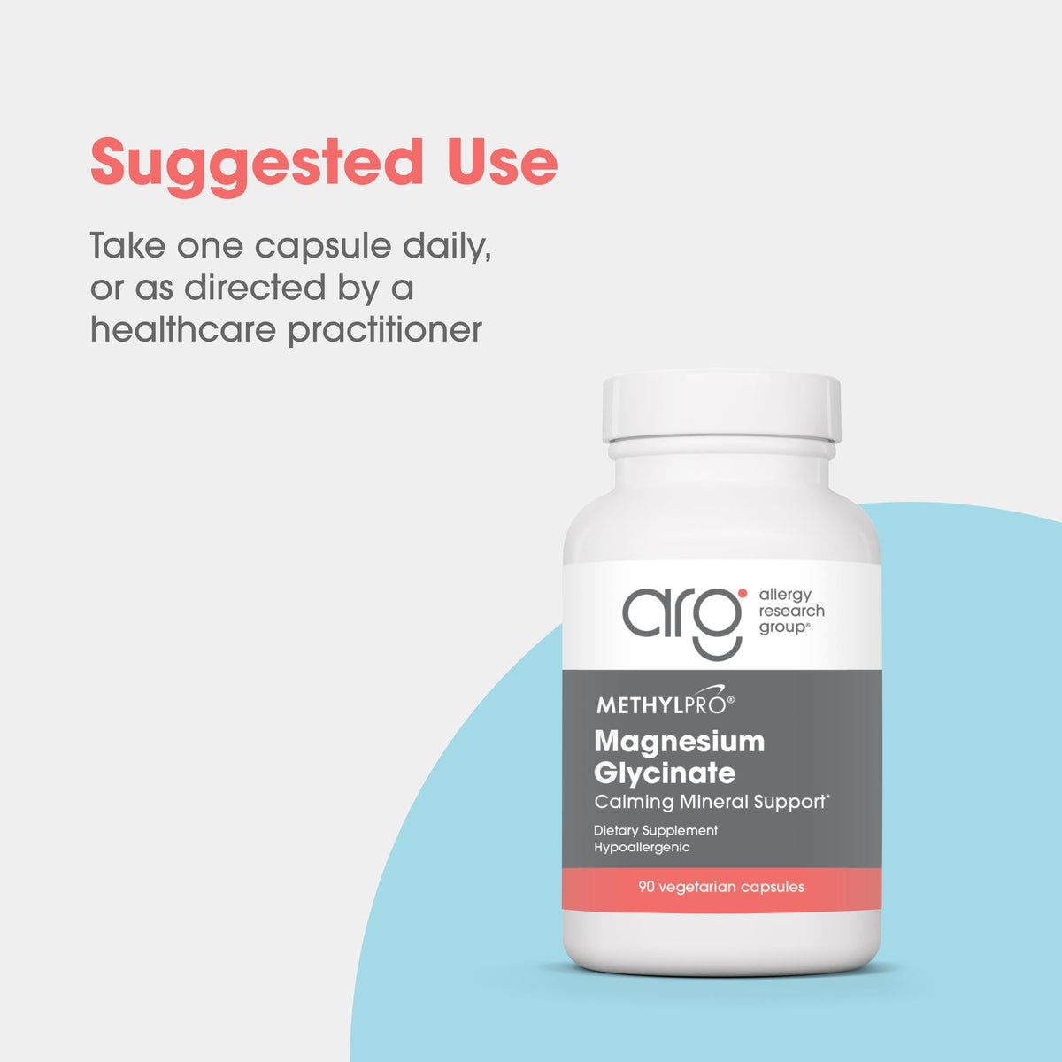 MethylPro Magnésium Glycinate 125mg capsule ouverte