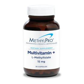 MethylPro Multivitamine L-Méthylfolate 15 mg devant de l'emballage