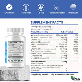 MFS Plus boîte ouverte montrant les capsules