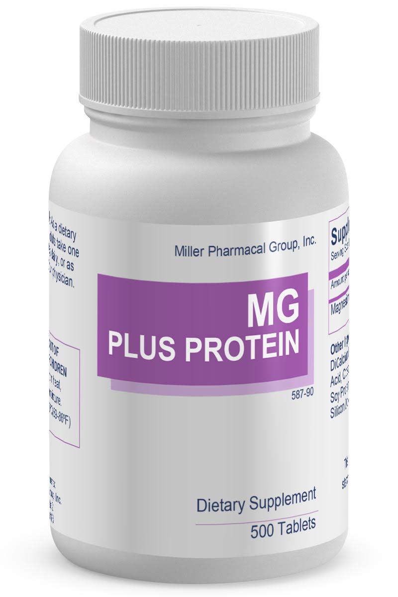 Mg Plus Protein complément alimentaire magnésium 500g vue de face