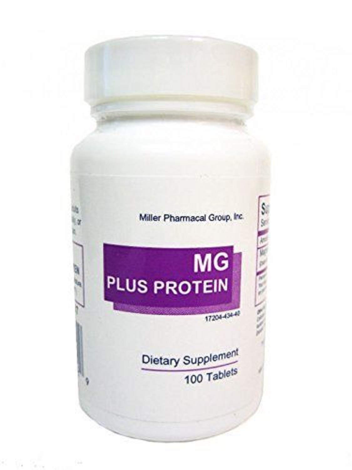 Mg Plus Protein Magnésium 100 comprimés vue de face