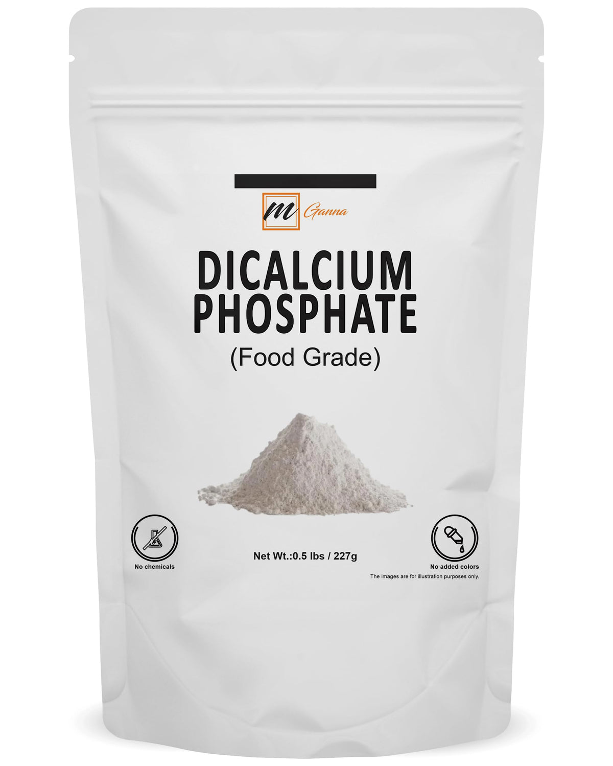 mGanna phosphate dicalcique 227 g vue avant