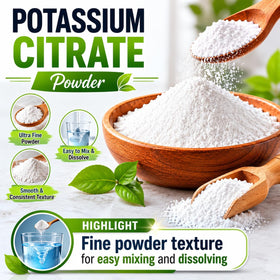 mGanna Poudre de Citrate de Potassium 227 g vue de côté