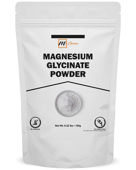 mGanna poudre de magnésium glyciné chélaté 100 g vue avant