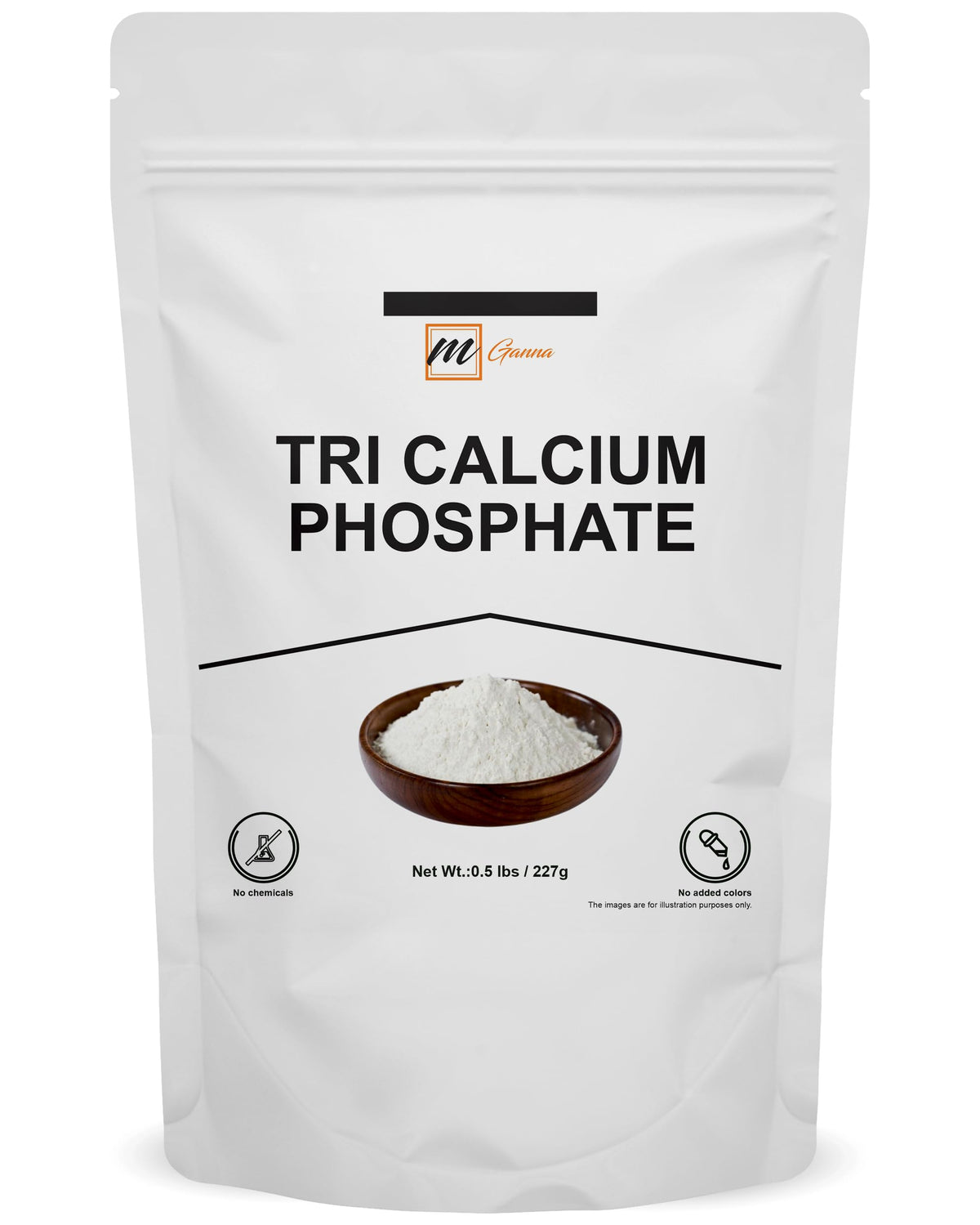 mGanna Poudre de Tricalcium Phosphate 227 g vue de face
