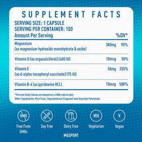 MgSport Complément Magnésium 100% RDA dans un environnement de vie active